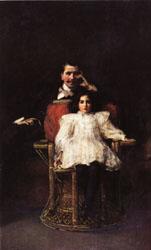 Sir John Everett Millais Charles J.Wertheimer oil painting image